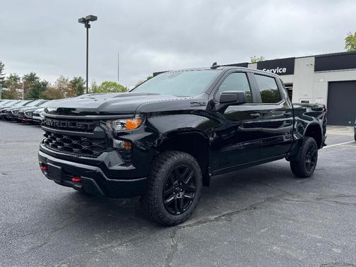 Black 2023 Chevrolet Silverado 1500 Custom Trail Boss