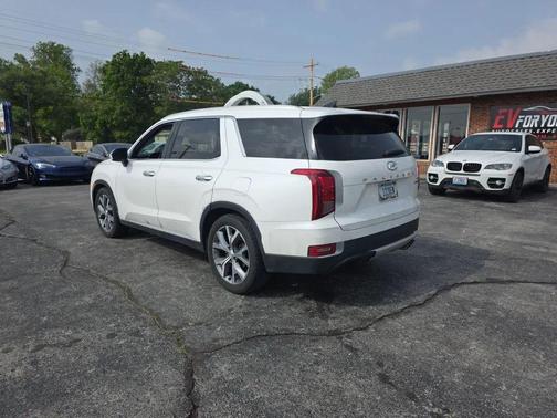Hyper White 2020 Hyundai PALISADE SEL