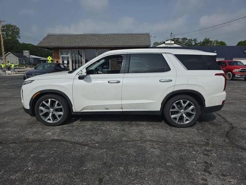 Hyper White 2020 Hyundai PALISADE SEL