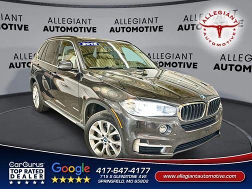 Black 2016 BMW X5 xDrive35i