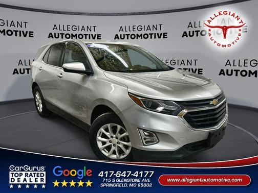 Silver Ice Metallic 2018 Chevrolet Equinox LT