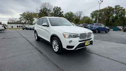 White 2017 BMW X3 sDrive28i