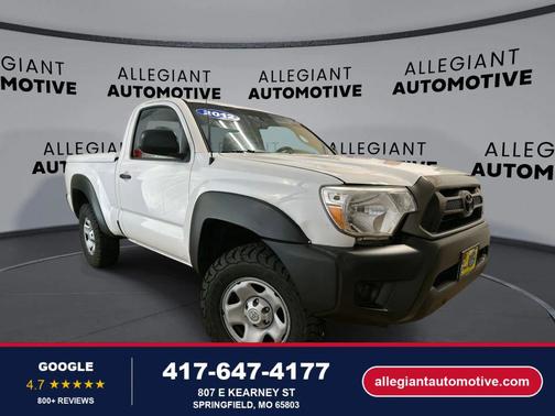 Super White 2012 Toyota Tacoma Base