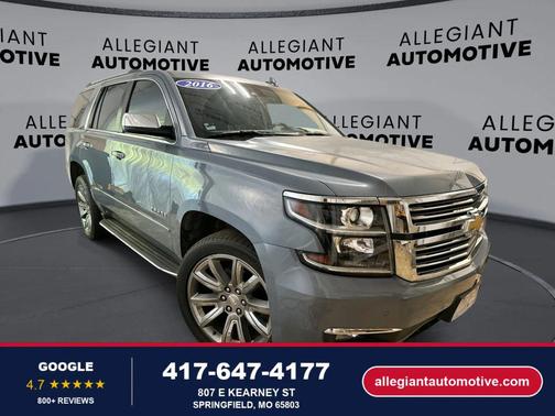 Slate Gray Metallic 2016 Chevrolet Tahoe LTZ