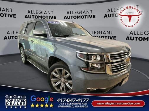 Slate Gray Metallic 2016 Chevrolet Tahoe LTZ