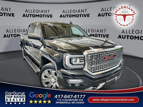 Onyx Black 2017 GMC Sierra 1500 Denali