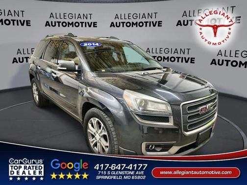 Cyber Gray Metallic 2014 GMC Acadia SLT-1