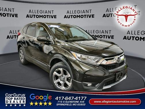 Black 2017 Honda CR-V EX-L
