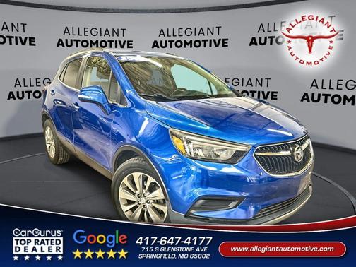 Coastal Blue Metallic 2017 Buick Encore Preferred