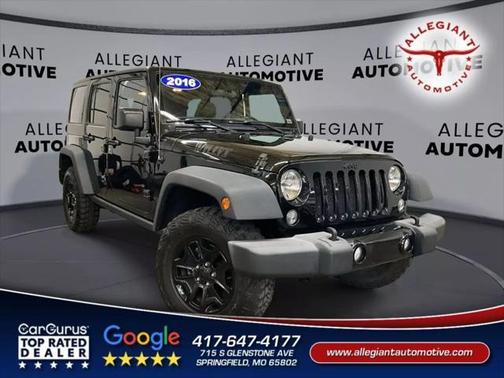 2016 Jeep Wrangler Unlimited Sport