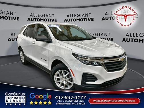 Summit White 2022 Chevrolet Equinox LS