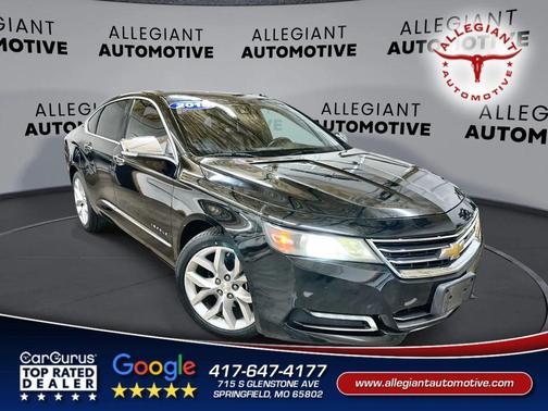 Black 2015 Chevrolet Impala LTZ