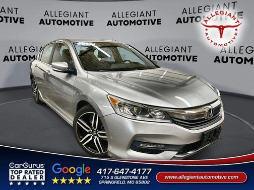Modern Steel Metallic 2017 Honda Accord Sport SE