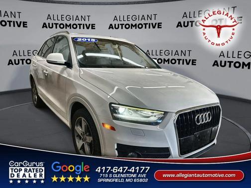 White 2015 Audi Q3 2.0T Premium Plus