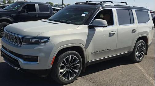 Luxury White Pearlcoat 2022 Jeep Grand Wagoneer Series III 4x4