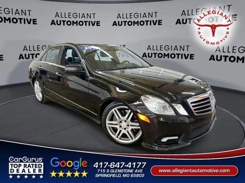 2010 Mercedes-Benz E-Class E 550 4MATIC Sedan 4D