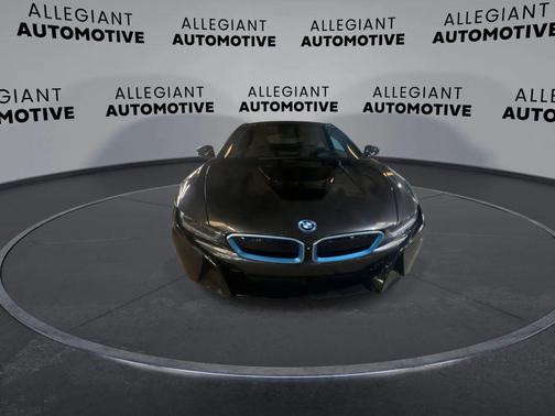 Gray 2015 BMW i8 Coupe 2D