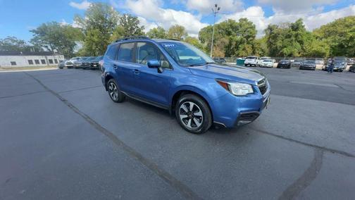 Quartz Blue Pearl 2017 Subaru Forester 2.5i Limited