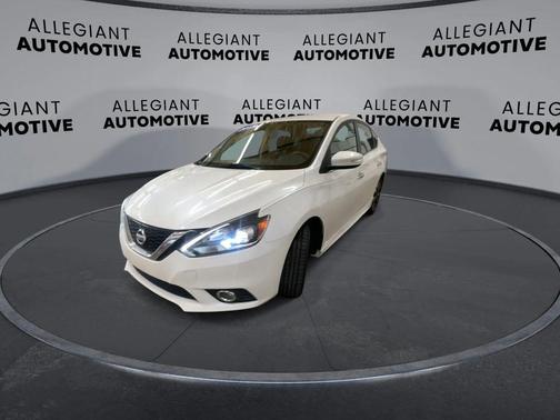 Aspen White 2017 Nissan Sentra SR