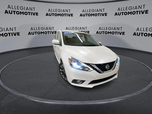 Aspen White 2017 Nissan Sentra SR