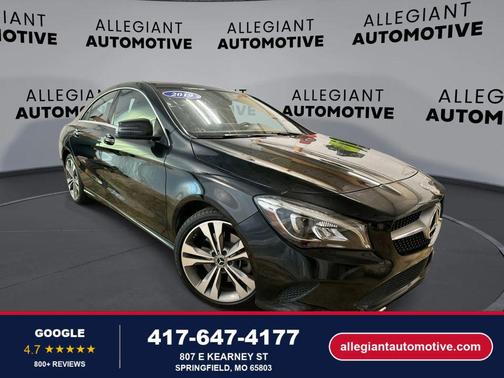 Night Black 2019 Mercedes-Benz CLA 250 4MATIC