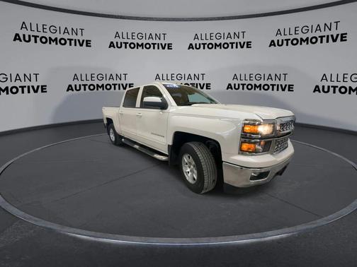 White Diamond Tricoat 2015 Chevrolet Silverado 1500 1LT