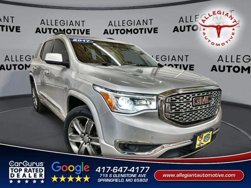 Quicksilver Metallic 2017 GMC Acadia Denali