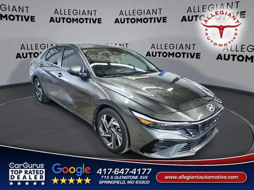 Amazon Gray 2025 Hyundai ELANTRA SEL