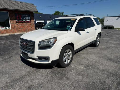 White 2015 GMC Acadia SLE-2