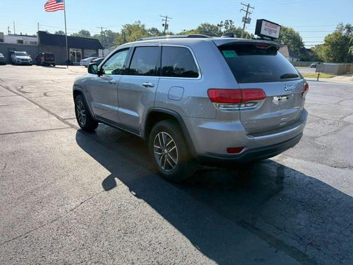 Billet Silver Metallic Clearcoat 2017 Jeep Grand Cherokee Limited