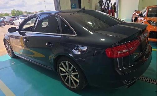 Blue 2015 Audi A4 2.0T Premium Plus