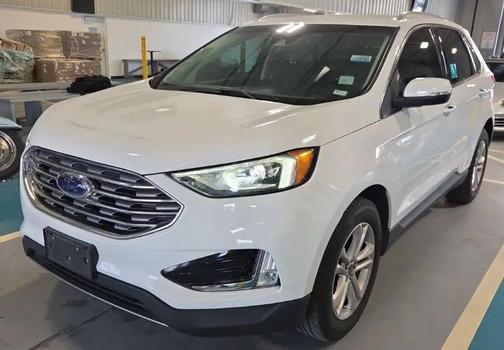 Oxford White 2020 Ford Edge SEL