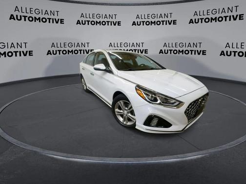 Quartz White Pearl 2018 Hyundai SONATA Sport