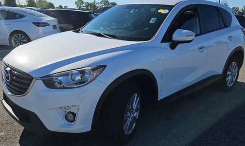 Crystal White Pearl Mica 2016 Mazda CX-5 Touring