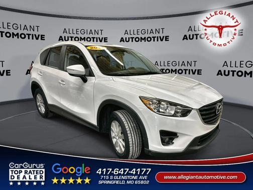 Crystal White Pearl Mica 2016 Mazda CX-5 Touring