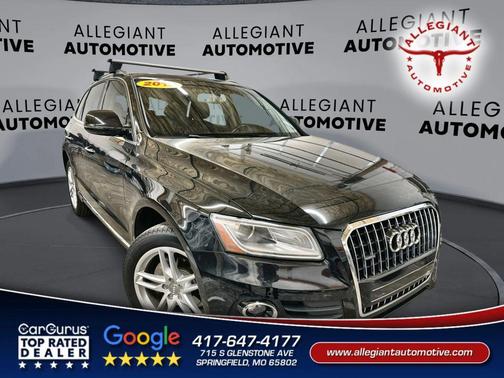 Black 2016 Audi Q5 2.0T Premium Plus