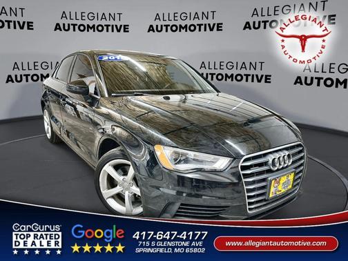 Black 2015 Audi A3 2.0T Premium