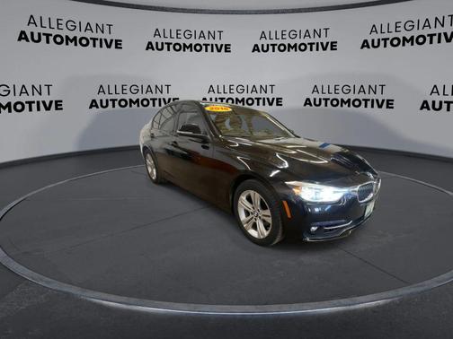 Black 2016 BMW 328 328i Sedan 4D