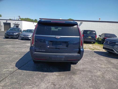 Dark Adriatic Blue Metallic 2018 Cadillac Escalade ESV Sport Platinum