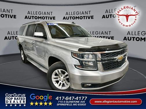 Silver Ice Metallic 2015 Chevrolet Suburban 1500 LT