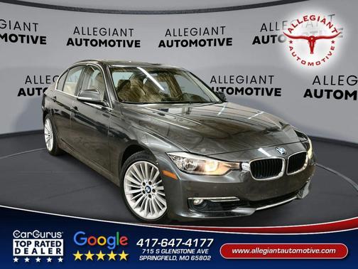 Gray 2012 BMW 328 328i Sedan 4D