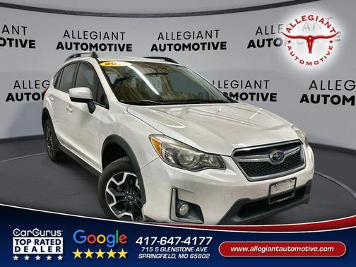 Crystal White Pearl 2016 Subaru Crosstrek 2.0i Premium