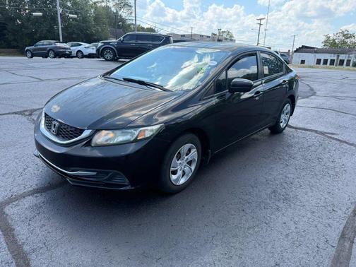 Crystal Black Pearl 2014 Honda Civic LX
