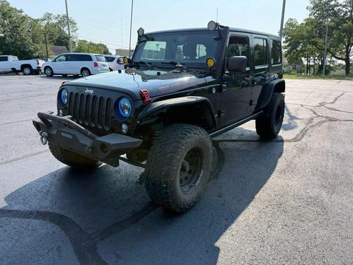 Black Clearcoat 2015 Jeep Wrangler Unlimited Rubicon