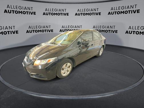Crystal Black Pearl 2013 Honda Civic LX