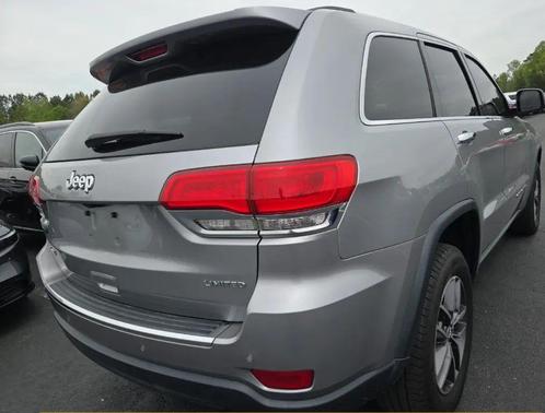Billet Silver Metallic Clearcoat 2017 Jeep Grand Cherokee Limited