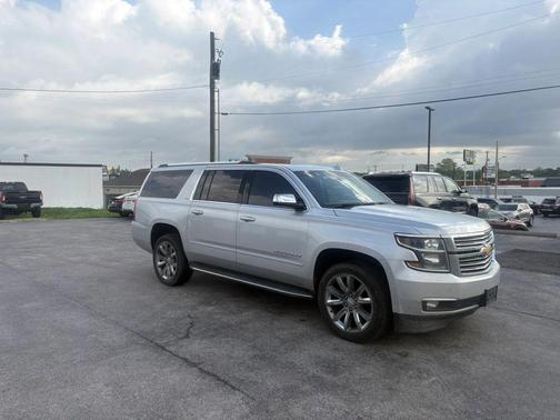 Silver Ice Metallic 2016 Chevrolet Suburban LTZ