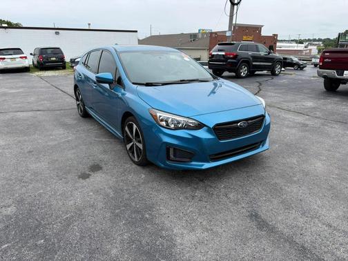 Island Blue Pearl 2017 Subaru Impreza 2.0i Sport