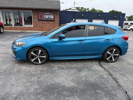 Island Blue Pearl 2017 Subaru Impreza 2.0i Sport