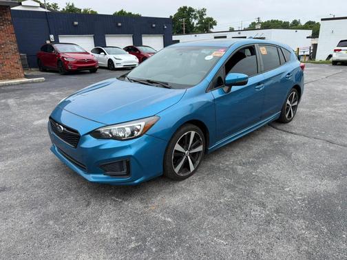 Island Blue Pearl 2017 Subaru Impreza 2.0i Sport